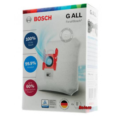 Sacs aspirateur Bosch VZ41AFG Type G 00468383