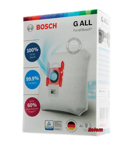 Set 20 Sacchetti Aspirapolvere Premium Per Siemens VZ41AFG, Bosch BBZ41FG, Typ G - + 2 Filtri, Compatibili Con Modelli Selezionati
