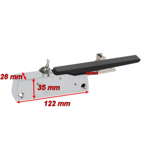Fermeture porte droite gauche réfrigérateur Intertecnica 00885PV