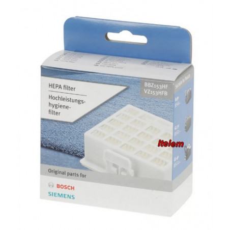 Filtre HEPA aspirateur Bosch 00578731