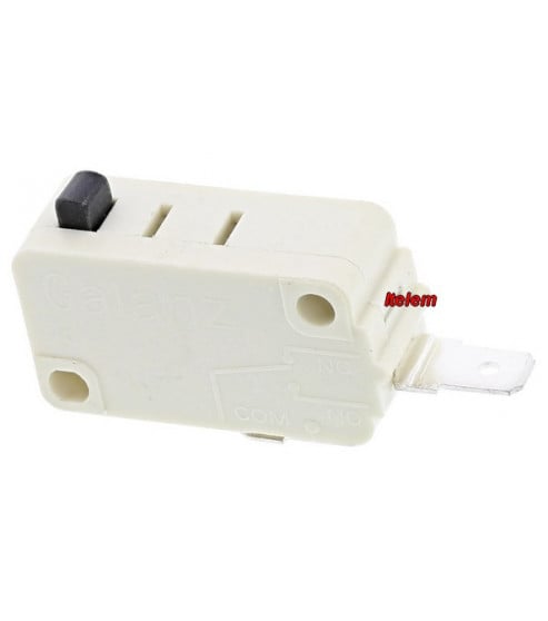 Micro-interrupteur de porte W-15-302C four à micro-ondes Beko 9197062098
