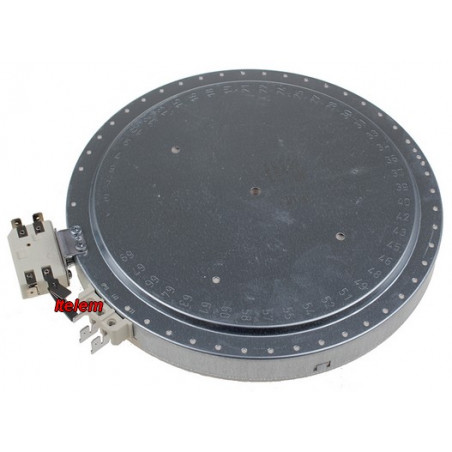 Foyer radiant plaque de cuisson Whirlpool 481231018895