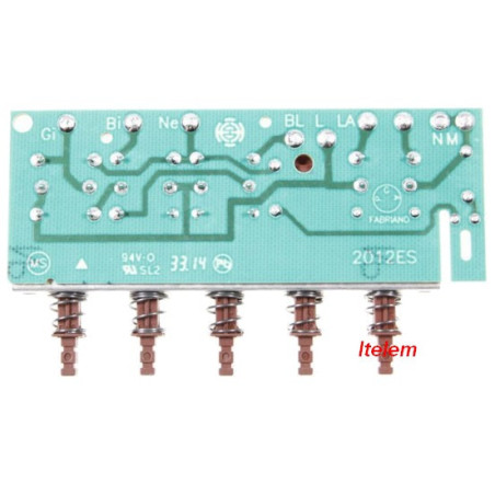 Clavier 5 touches hotte Ariston C00136899