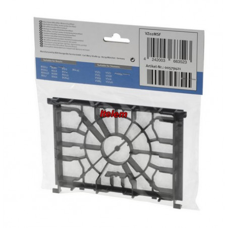 Micro-filtre moteur aspirateur Bosch 00579421