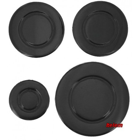 Kit chapeaux de brûleur Bompani 316.280