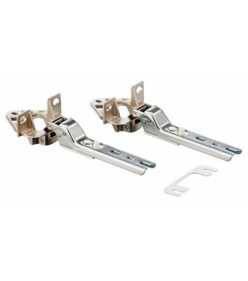 Jeu 2 charnieres porte refrigerateur Bosch 00268698