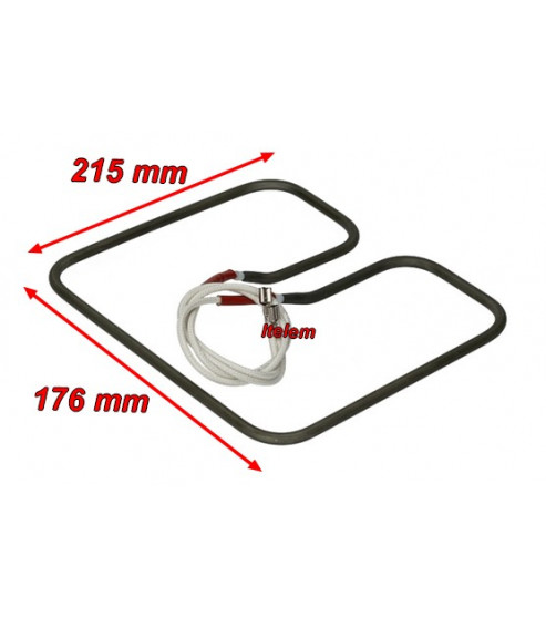 Résistance 800W plaque à panini Roller Grill D02139