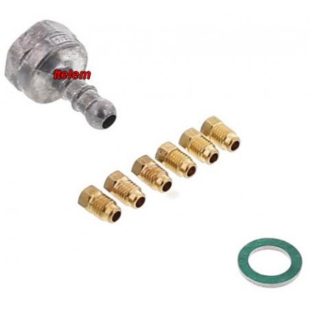 Kit injecteurs gaz naturel cuisinière Bompani 38727
