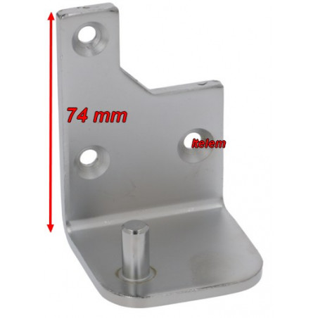 Charnière supérieure droite de porte four Zanussi 003686