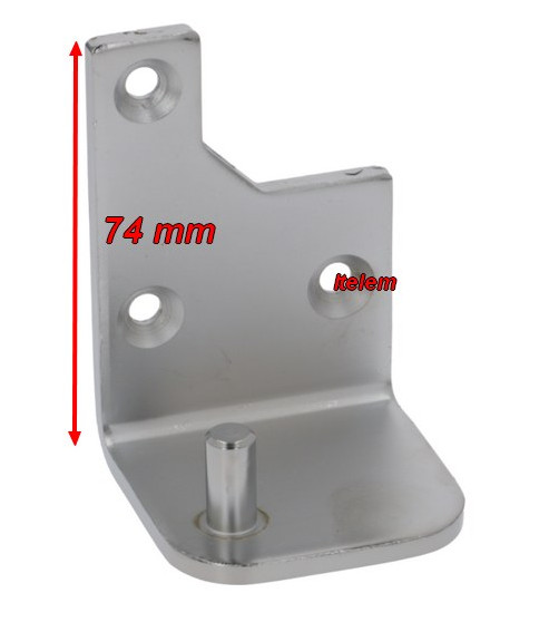 Charnière supérieure droite de porte four Zanussi 003686