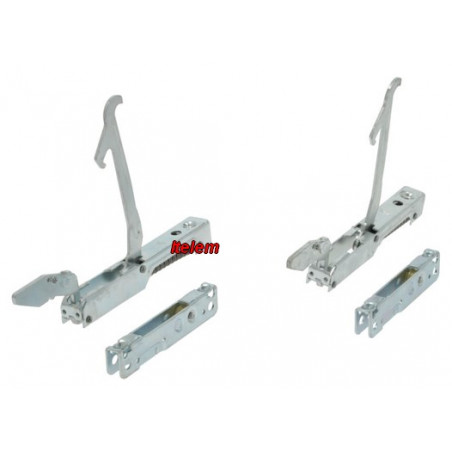 Ensemble charnières de porte four Unox KCR0070A