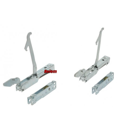 Ensemble charnières de porte four Unox KCR0070A