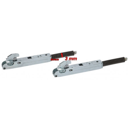 Ensemble charnières de porte XF023 four Cookmax KCR1065A