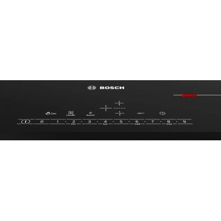 Dessus verre vitrocéramique plaque de cuisson induction Bosch 00774633