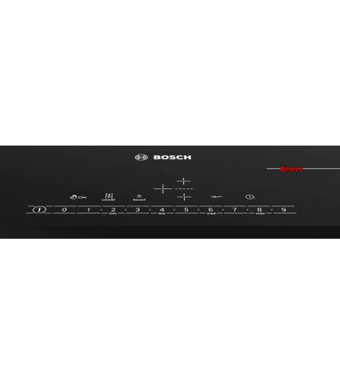 Dessus verre vitrocéramique plaque de cuisson induction Bosch 00774633