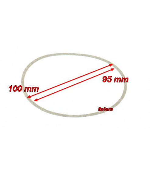 Joint de bruleur plaque de cuisson Siemens 00600404