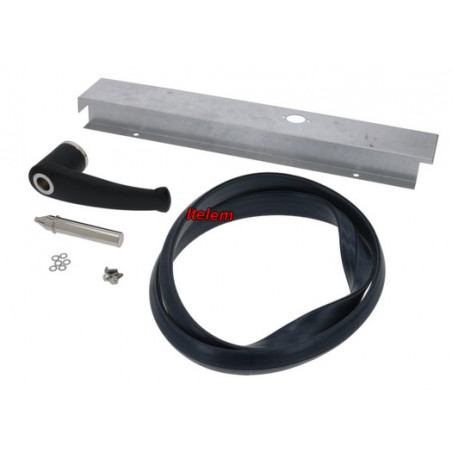 Kit complet poignée de porte four Zanussi 0F0135