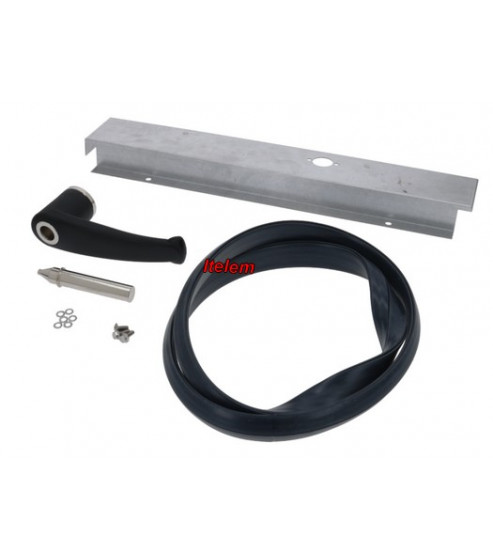 Kit complet poignée de porte four Zanussi 0F0135