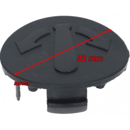 Cache poignée de porte four Zanussi 0C4091