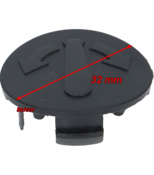 Cache poignée de porte four Zanussi 0C4091