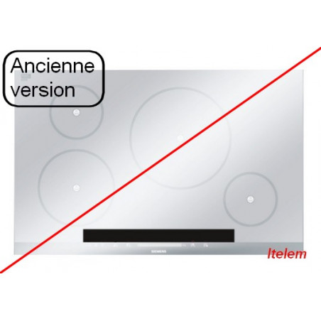 Dessus verre vitrocéramique (ancienne version)  table de cuisson Siemens 00682794