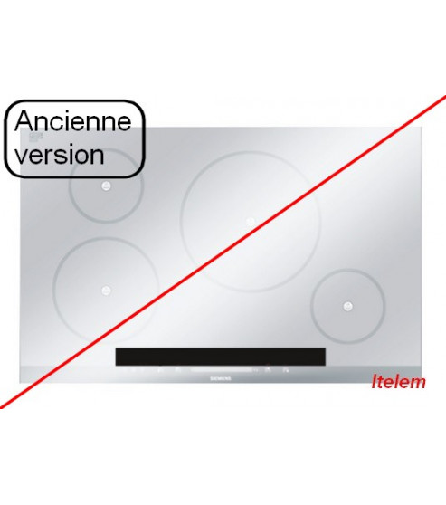 Dessus verre vitrocéramique (ancienne version)  table de cuisson Siemens 00682794