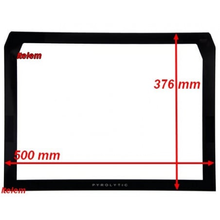 Vitre porte four De Dietrich AS0022695