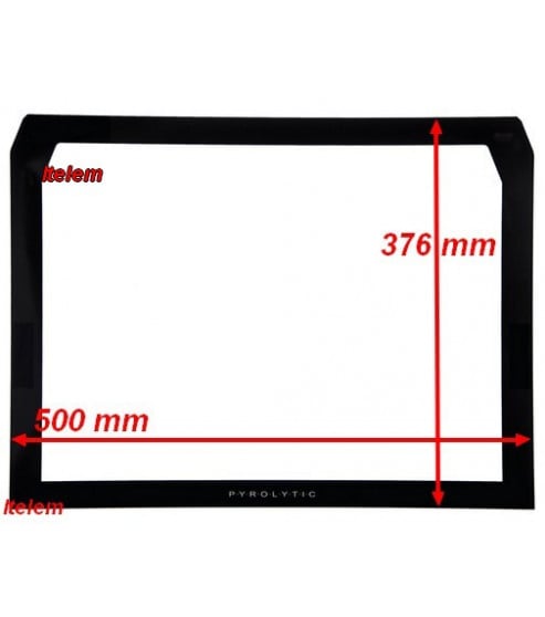 Vitre porte four De Dietrich AS0022695