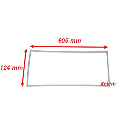 Joint couvercle congélateur Bosch 00221499