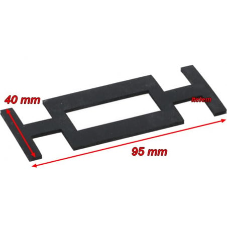 Entretoise socle centrale serrure de porte four MBM RTFOC00515