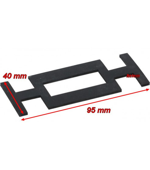 Entretoise socle centrale serrure de porte four MBM RTFOC00515