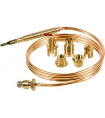 Kit universel de thermocouple à gaz, thermocouple de remplacement avec  écrous pour barbecue et gril