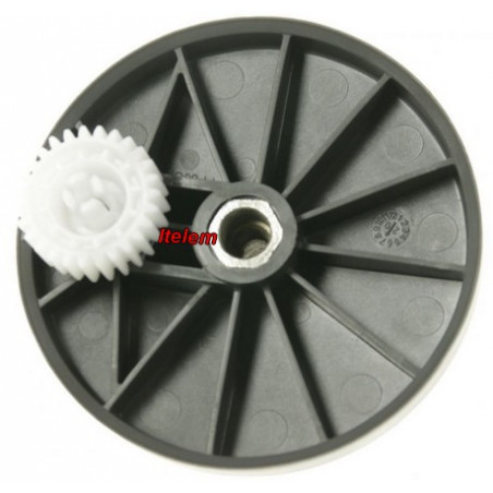 Flasque avec axe et pignon robot Moulinex MS-651034