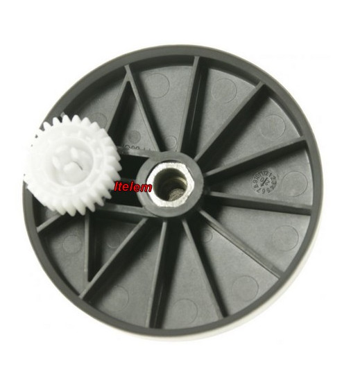 Flasque avec axe et pignon robot Moulinex MS-651034