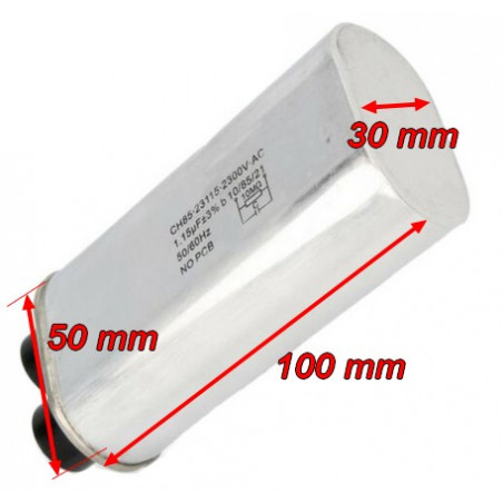 Condensateur haute tension four micro ondes Whirlpool 481212158161
