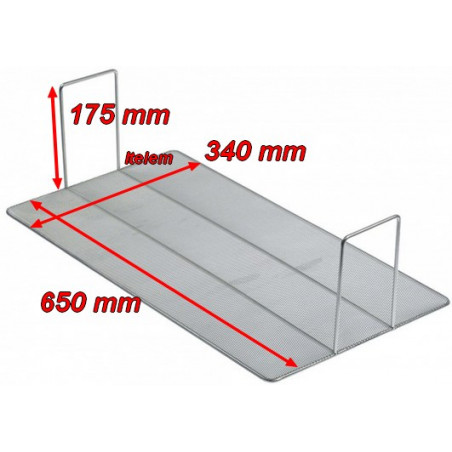Grille 650 x 340 mm fond de cuve cuiseur à pâtes Sagi 36A2301