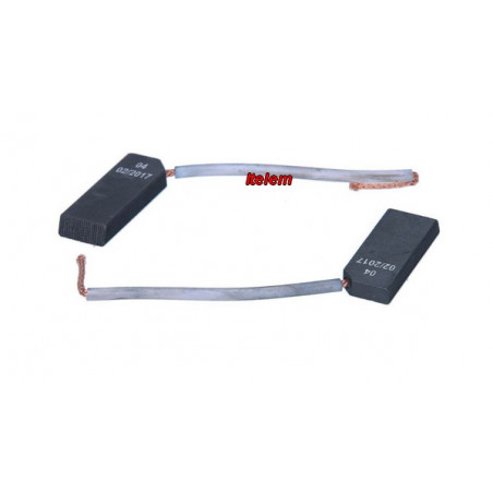 Charbons moteur sans cosses 5x12,5x35 mm
