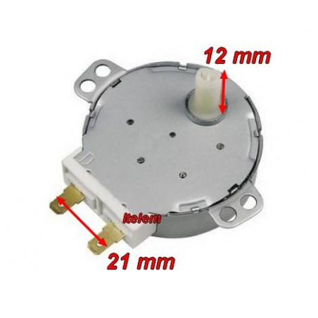 Micro-moteur de plateau tournant four à micro-ondes TYJ50 Siemens 00602110