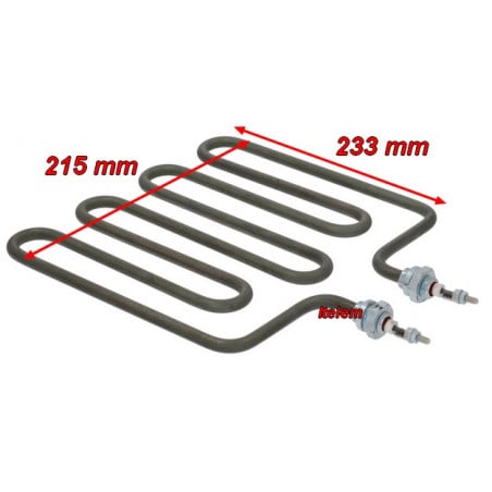 Résistance 2000 W salamandre Bonnet D02149