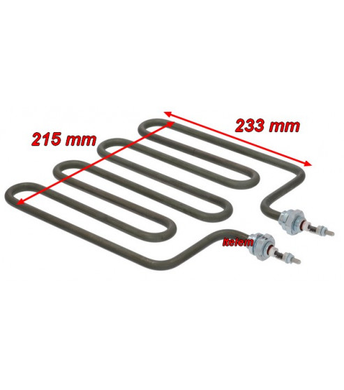 Résistance 2000 W salamandre Bonnet D02149