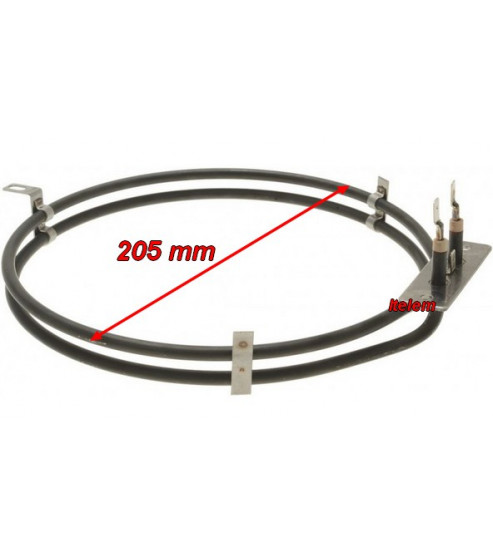 Résistance 2000 W chariot Hupfer 014041047-03