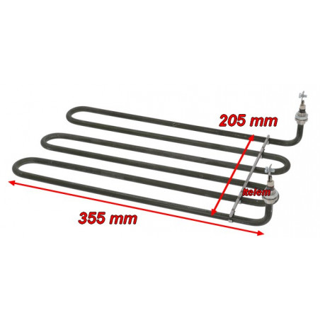 Résistance 2000 W appareil de cuisson professionnel Morice RS0918