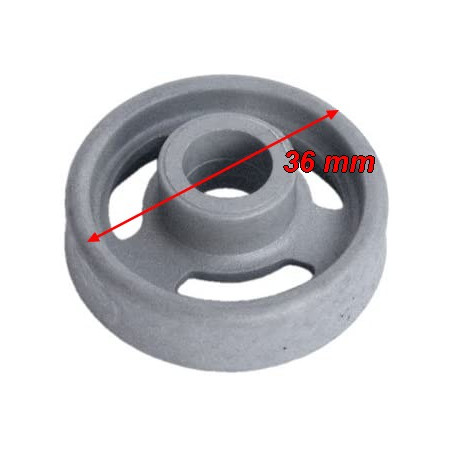 Roulette de panier inférieur lave-vaisselle Ariston C00076870