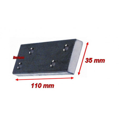 Plaque serrure de porte four à convection Angelo Po 36M1570