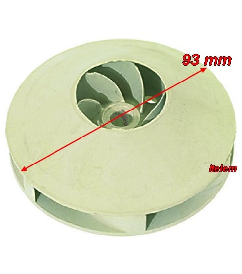 Turbine de pompe de cyclage Fir lave-vaisselle Comenda 631714