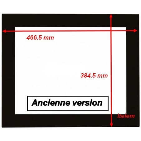 Vitre intérieure porte four AEG 3429349024