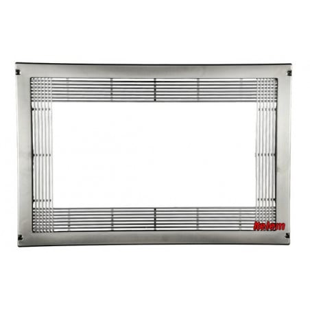 Enjoliveur gris de façade four micro-ondes