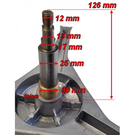 Croisillon de tambour lave-linge Whirlpool 481241818575