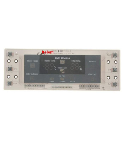 Carte electronique affichage refrigerateur americain Samsung DA41 00173F