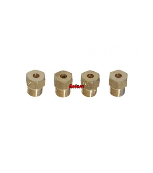 Kit injecteurs gaz de ville plaque de cuisson Whirlpool 481231038458